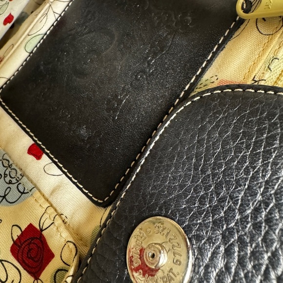 Brighton women’s straw handbag with charms, leather trim - Picture 9 of 11